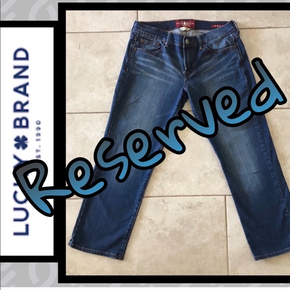Lucky Brand Denim - Lucky Brand Denim Sweet’N Crop Pants.